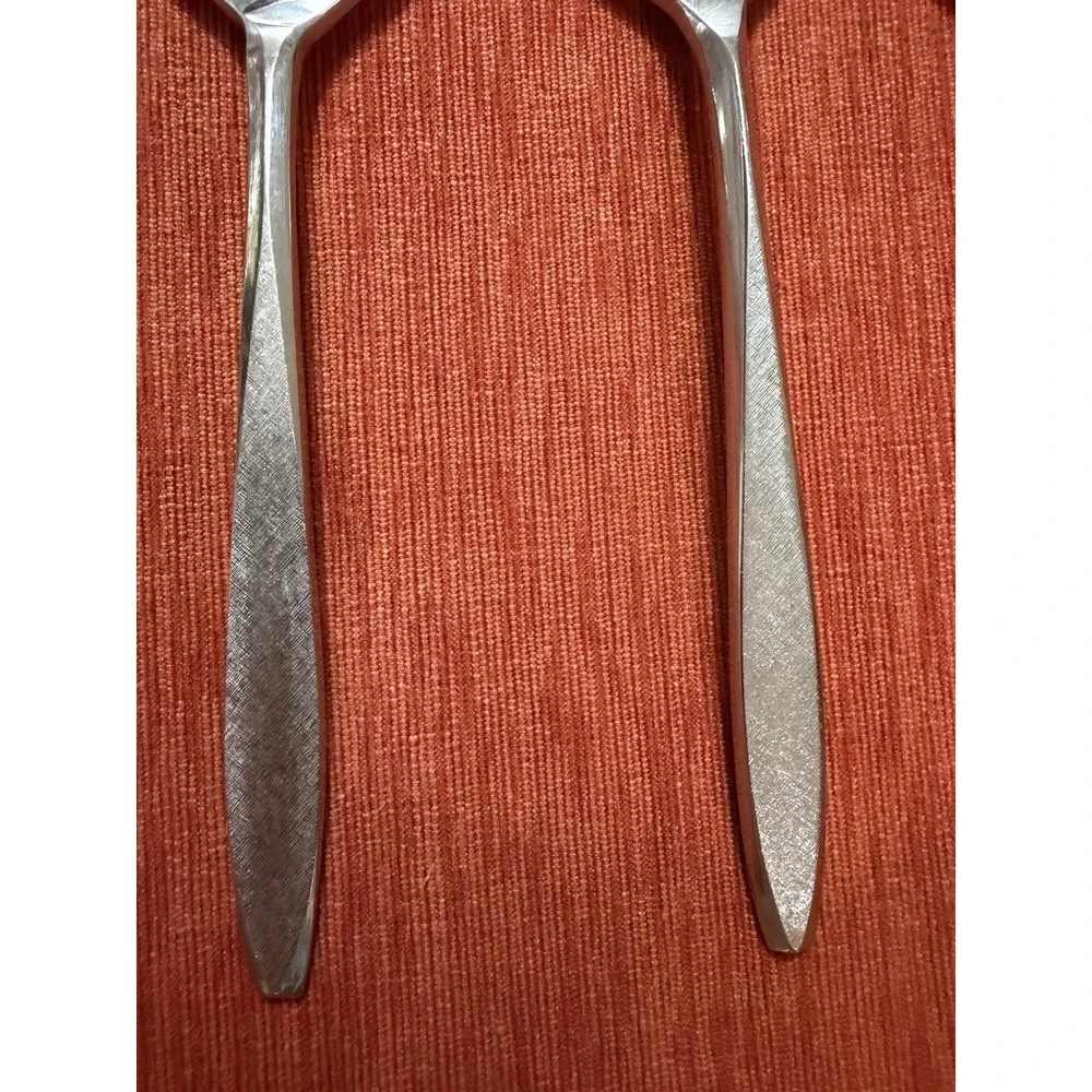 Ekco Eterna Corsair Serving Spoons Lot 3 Stainless Flatware 8.5 in